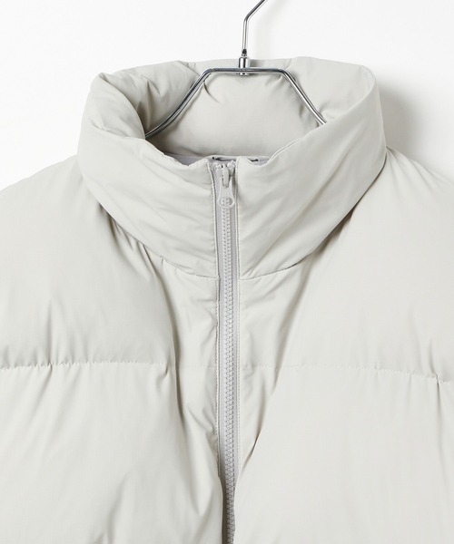 GLOBAL WORK（グローバルワーク）の「エアサーマルドロストジャケット/AND YUA ANY/576777（ダウンジャケット/コート・キッズ・グレイッシュベージュ/ブラック・LARGE/MEDIUM）」の5枚目の写真