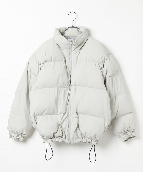 GLOBAL WORK（グローバルワーク）の「エアサーマルドロストジャケット/AND YUA ANY/576777（ダウンジャケット/コート・キッズ・グレイッシュベージュ/ブラック・LARGE/MEDIUM）」の12枚目の写真