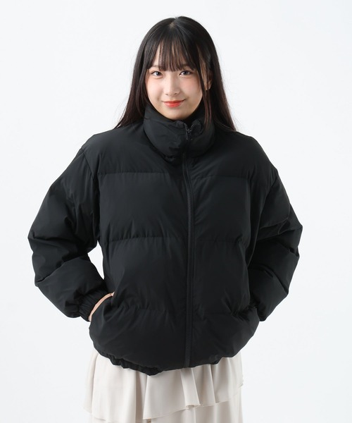 GLOBAL WORK（グローバルワーク）の「エアサーマルドロストジャケット/AND YUA ANY/576777（ダウンジャケット/コート・キッズ・グレイッシュベージュ/ブラック・LARGE/MEDIUM）」の21枚目の写真