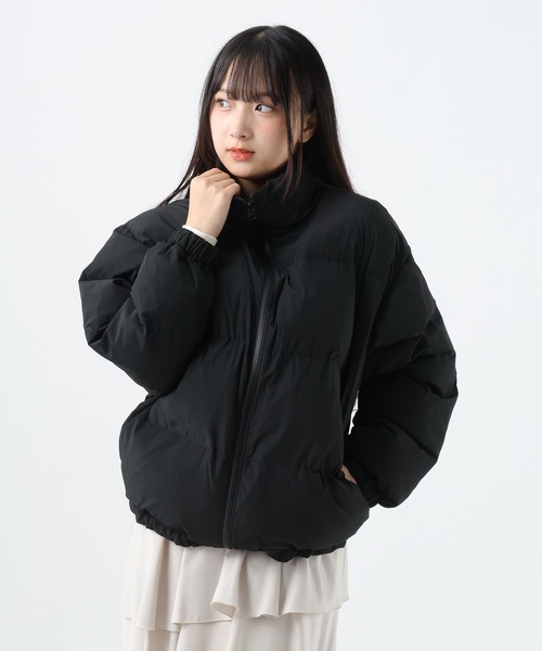 GLOBAL WORK（グローバルワーク）の「エアサーマルドロストジャケット/AND YUA ANY/576777（ダウンジャケット/コート・キッズ・グレイッシュベージュ/ブラック・LARGE/MEDIUM）」の22枚目の写真