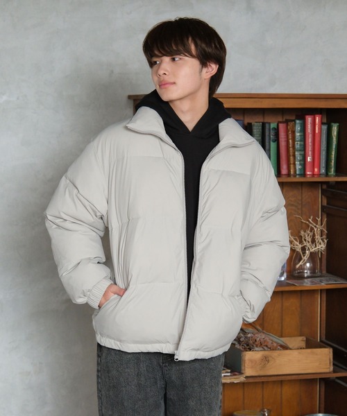 グローバルワーク　ダウンジャケット　アイボリー　美品 ダウンフードブルゾン/194277/アウトレット価格 | [公式]グローバル
