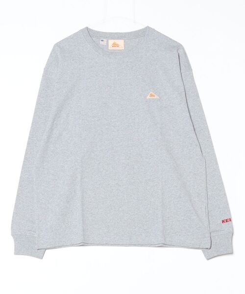 KELTY（ケルティ）の「ミニロゴ L/S Tシャツ（Tシャツ/カットソー・レディース・ネイビー/ベージュ/杢グレー/ブラック/ホワイト・L/S/XL）」の4枚目の写真