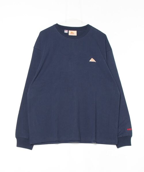 KELTY（ケルティ）の「ミニロゴ L/S Tシャツ（Tシャツ/カットソー・レディース・ネイビー/ベージュ/杢グレー/ブラック/ホワイト・L/S/XL）」の5枚目の写真