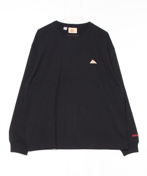 KELTY（ケルティ）の「ミニロゴ L/S Tシャツ（Tシャツ/カットソー・レディース・ネイビー/ベージュ/杢グレー/ブラック/ホワイト・L/S/XL）」の3枚目の写真