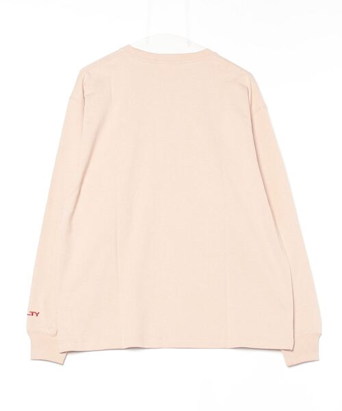 KELTY（ケルティ）の「ミニロゴ L/S Tシャツ（Tシャツ/カットソー・レディース・ネイビー/ベージュ/杢グレー/ブラック/ホワイト・L/S/XL）」の6枚目の写真
