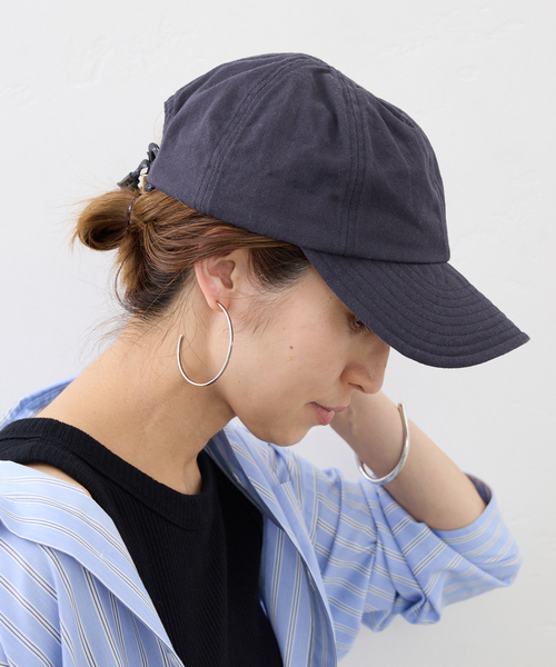 FRAMeWORK（フレームワーク）の「PROTAGONISTA/プロタゴニスタ CAP 別注（キャップ・レディース・ブラック/ベージュ/ダークブルー・FREE）」の14枚目の写真