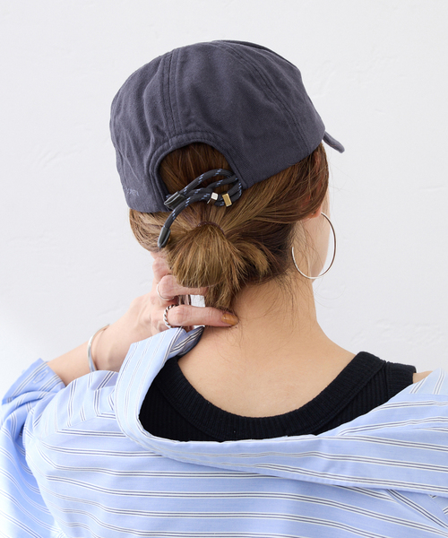 FRAMeWORK（フレームワーク）の「PROTAGONISTA/プロタゴニスタ CAP 別注（キャップ・レディース・ブラック/ベージュ/ダークブルー・FREE）」の15枚目の写真