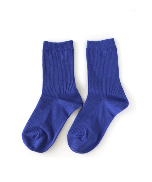 box408（ボックスヨンマルハチ）の「カラーリブソックス box408オリジナル（ソックス/靴下・レディース・チャコールグレー/ブルー/フューシャピンク/ホワイト×グレー/ホワイト×ブラウン/ブラック/ライトベージュ/ライトブルー/ホワイト×レッド/ホワイト/ブラウン/グリーン/ピンク/レッド/ダークグレー/ベージュ/ネイビー/パープル/イエロー/オレンジ・23-25cm）」の14枚目の写真