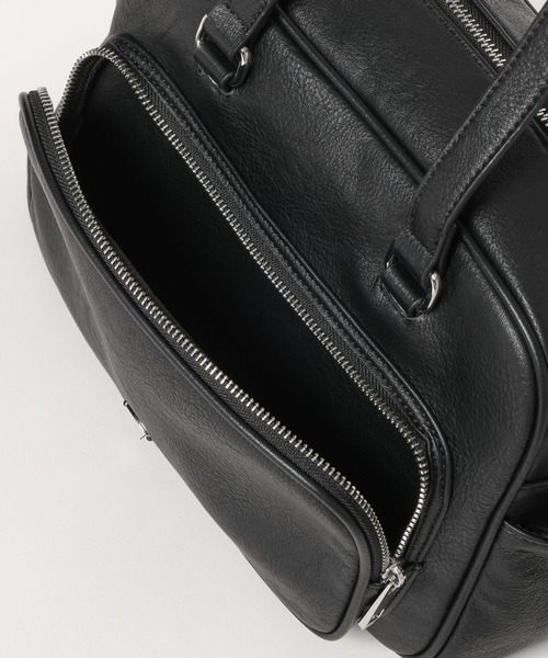 Heather（ヘザー）の「メニーポケットボストンBAG　594264（ボストンバッグ・レディース・ブラック/ベージュ/ブラウン・ONE SIZE）」の17枚目の写真