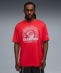 PUMA（プーマ）の「PUMA プーマ メンズ バスケットボール フープバース 半袖 Tシャツ（Tシャツ/カットソー）」
