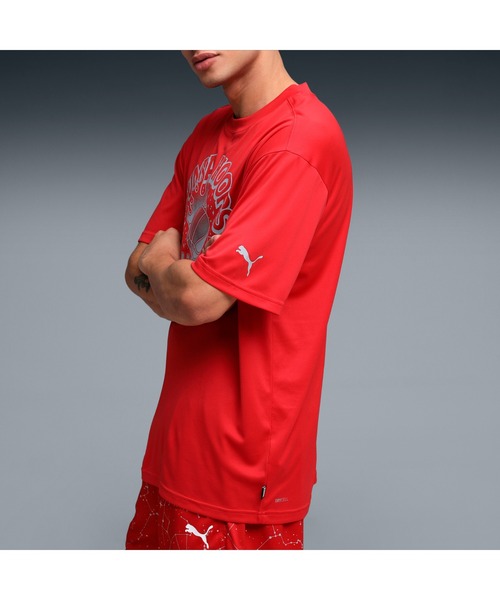 PUMA(プーマ)の「PUMA プーマ メンズ バスケットボール フープバース 半袖 Tシャツ(Tシャツ/カットソー・メンズ・ホワイト/ブルー/レッド・SMALL/MEDIUM/LARGE/X-LARGE/X-SMALL)」の5枚目の写真