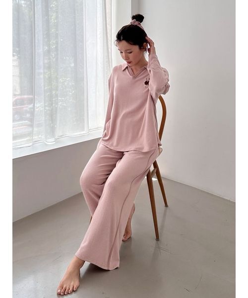 Bearポロセットアップ（ルームウェア/パジャマ）｜SNIDEL HOME