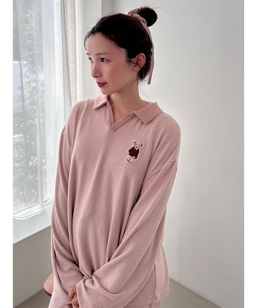 snidel  Bearポロセットアップ Bearポロセットアップ（ルームウェア/パジャマ）｜SNIDEL HOME