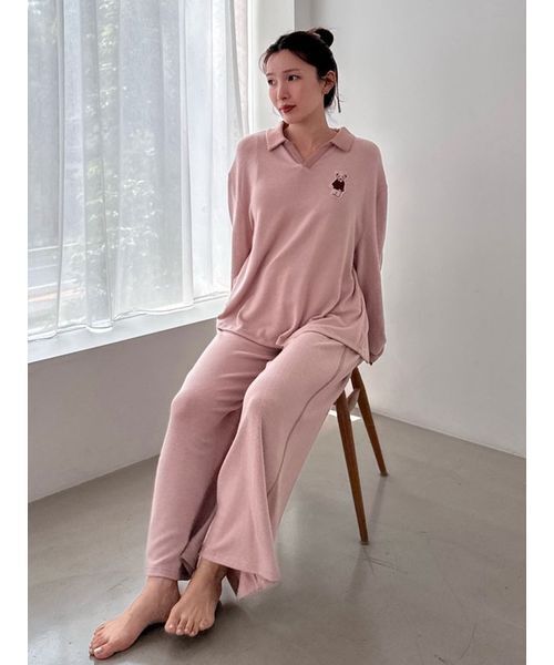 Bearポロセットアップ（ルームウェア/パジャマ）｜SNIDEL HOME