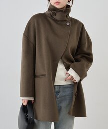 SHENERY | ビッグカラーリバーミディコート(その他アウター)