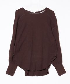 トゥモローランド ジョンスメドレー 別注 ウールスキッパーネックニット TOMORROWLAND｜【別注】JOHN SMEDLEY ウール スキッパーネック