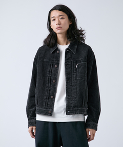 Porter Classicコーデュロイ ジャケット 2018 ブラック PORTER CLASSIC コーデュロイ コルビジェジャケット PC-018-2924