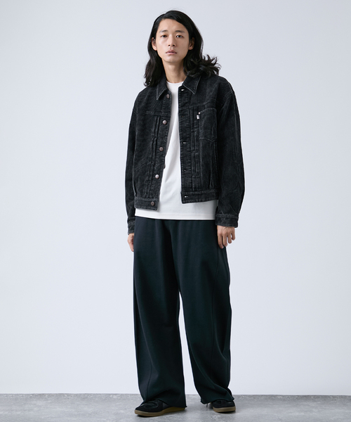 B.C STOCK（ベーセーストック）の「フェード加工 コーディロイ トラッカーブルゾン（ブルゾン・メンズ・チャコールグレー/ブラック・LARGE/MEDIUM）」の19枚目の写真