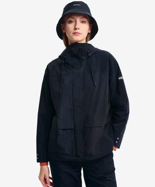 【美品】AIGLE エーグル マウンテンパーカー モッズコート ジャケット 登山 AIGLE（エーグル） マウンテンパーカー ウインドブレーカー GORE-TEX