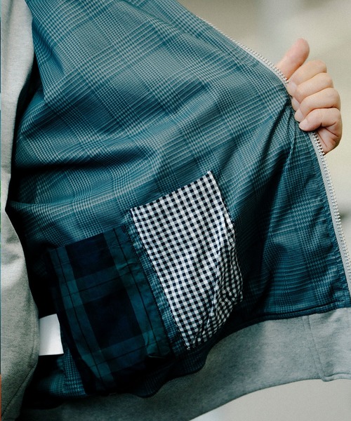 VANS(バンズ)の「HARAJUKU PUNK スウェット MA-1 ジャケット / Sweat MA-1 Jacket Grey Heather VN000KETGRH1(MA-1・メンズ・ブラック・LARGE)」の12枚目の写真