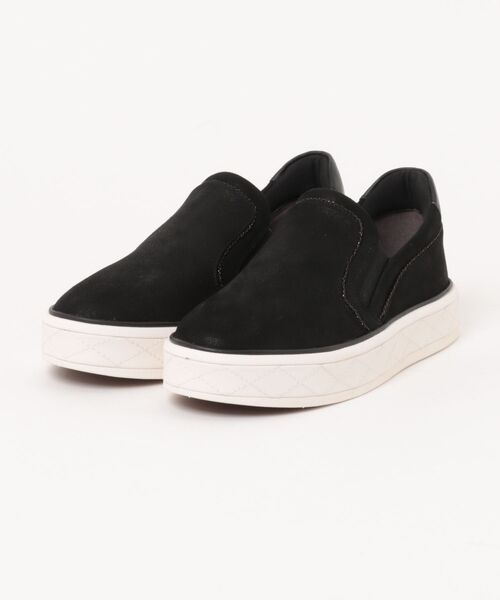 LANVIN collection（ランバン コレクション）の「厚底スリッポンスニーカー（スニーカー・レディース・ブラック/シルバー・23.0cm/23.5cm/24.0cm/24.5cm/22.5cm）」の2枚目の写真