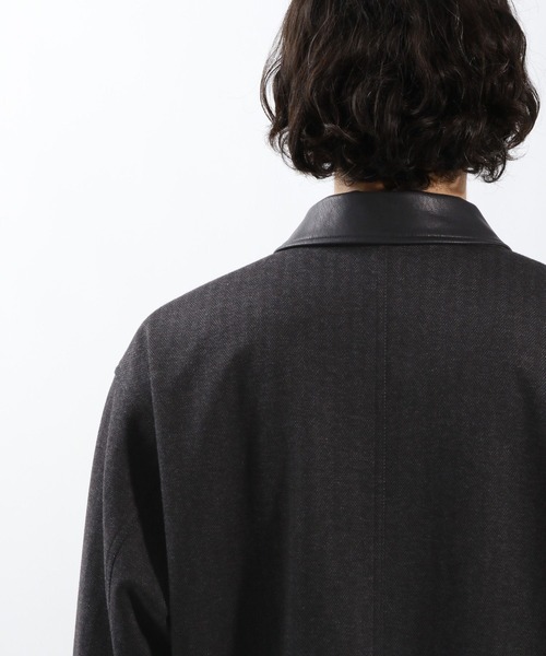 BAYFLOW(ベイフロー)の「ツイードライクハンティングブルゾン(ブルゾン・メンズ・チャコールグレー/ブラウン・MEDIUM/LARGE)」の17枚目の写真