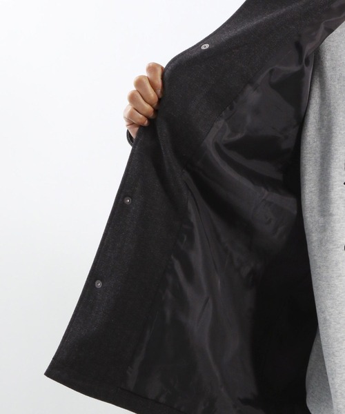 BAYFLOW(ベイフロー)の「ツイードライクハンティングブルゾン(ブルゾン・メンズ・チャコールグレー/ブラウン・MEDIUM/LARGE)」の21枚目の写真