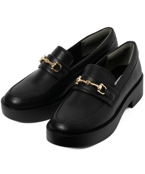 REZOY（リゾイ）の「【REZOY】ゴールドビットベーシックローファー（ローファー・レディース・ブラック/ブラック系その他・LL/S/M/L）」の8枚目の写真