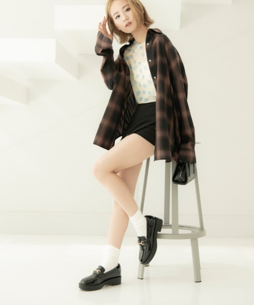 REZOY（リゾイ）の「【REZOY】ゴールドビットベーシックローファー（ローファー・レディース・ブラック/ブラック系その他・LL/S/M/L）」の16枚目の写真