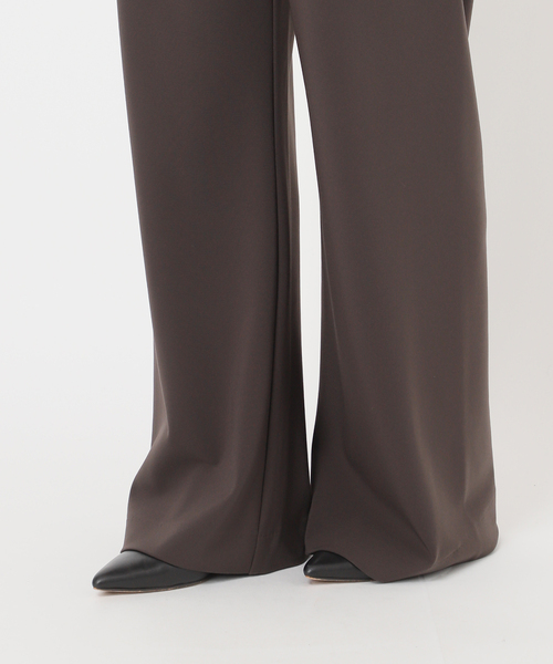 SLOBE IENA（スローブイエナ）の「《4サイズ展開/WEB限定/追加》DOUBLECLOTHパンツ（その他パンツ・レディース・ブラック/アイボリー/ブラウン・34/38/36/40）」の16枚目の写真