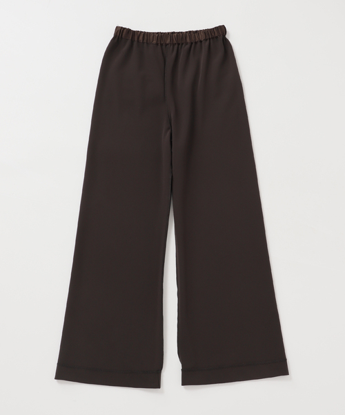 SLOBE IENA（スローブイエナ）の「《4サイズ展開/WEB限定/追加》DOUBLECLOTHパンツ（その他パンツ・レディース・ブラック/アイボリー/ブラウン・34/38/36/40）」の17枚目の写真