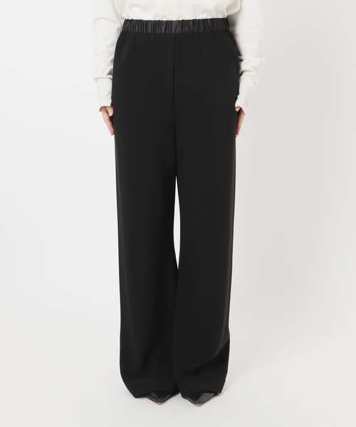 SLOBE IENA（スローブイエナ）の「《4サイズ展開/WEB限定/追加》DOUBLECLOTHパンツ（その他パンツ・レディース・ブラック/アイボリー/ブラウン・34/38/36/40）」の19枚目の写真