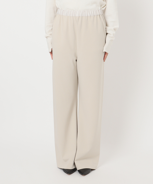 SLOBE IENA（スローブイエナ）の「《4サイズ展開/WEB限定/追加》DOUBLECLOTHパンツ（その他パンツ・レディース・ブラック/アイボリー/ブラウン・34/38/36/40）」の21枚目の写真