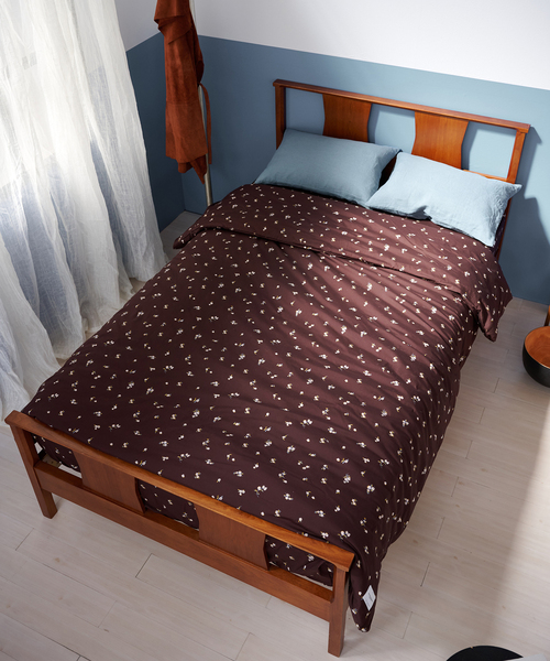 【新品未使用】ジャーナルスタンダード　シングル掛け布団カバー FLORAL DUVET COVER S 掛け布団カバー シングル（インテリア雑貨