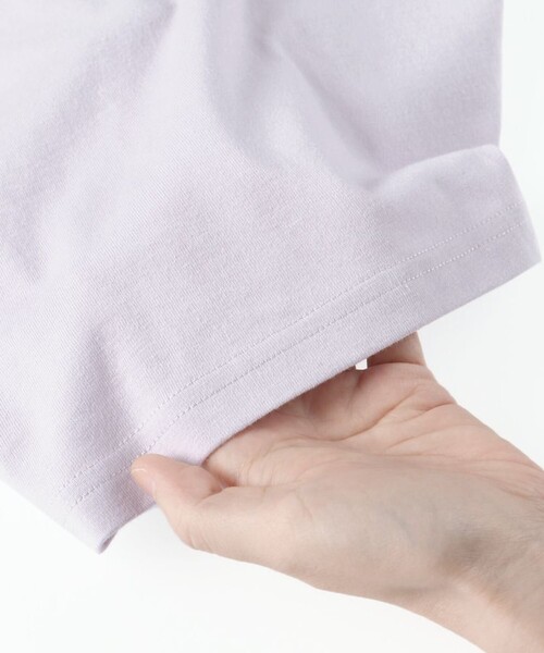 BRANSHES（ブランシェス）の「袖チュール長袖Tシャツ（Tシャツ/カットソー・キッズ・ラベンダー/ブラック・90/100/130/80/120/140/110/150）」の6枚目の写真