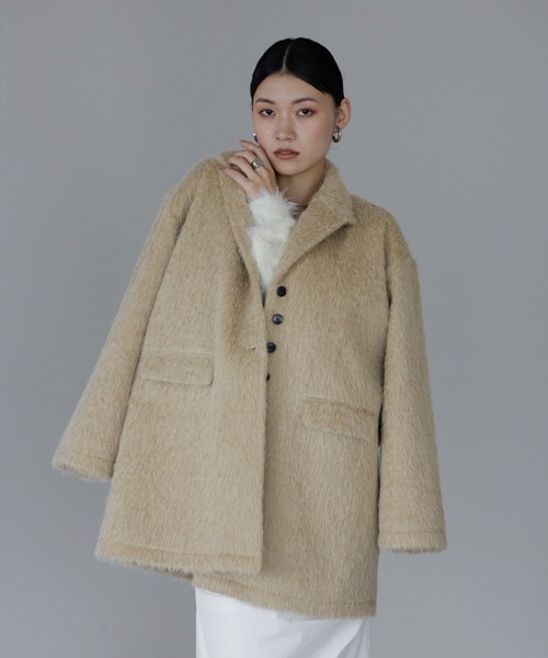 セール】shaggy jacket coat / シャギージャコット（その他アウター