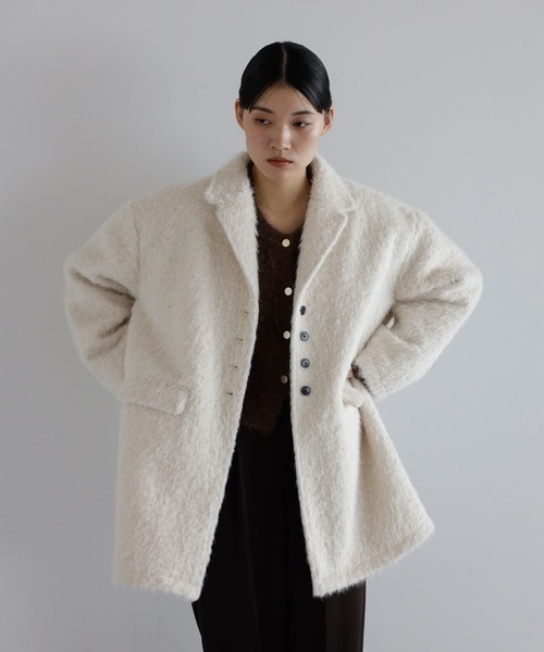 ジャケット・アウター cizatto Wool Shaggy Jacket Coat セール】shaggy jacket coat / シャギージャコット(その他