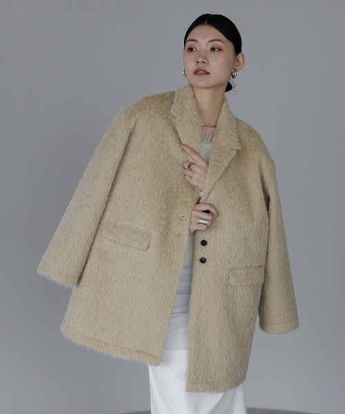 EMC shaggy jacket coat / シャギージャコット セール】shaggy jacket coat / シャギージャコット（その他アウター