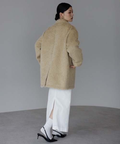 セール】shaggy jacket coat / シャギージャコット（その他アウター