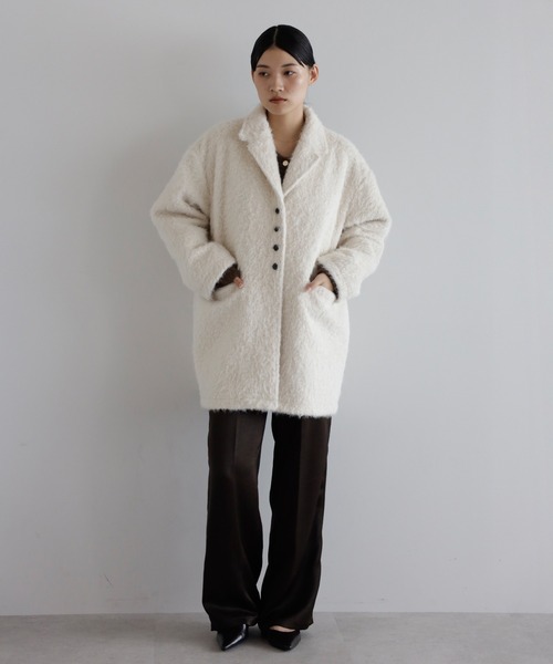 VEGUM SHAGGY JACKET COAT シャギージャケット セール】shaggy jacket coat / シャギージャコット（その他アウター