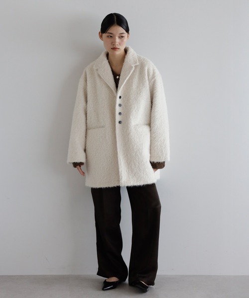 VEGUM SHAGGY JACKET COAT シャギージャケット セール】shaggy jacket coat / シャギージャコット（その他アウター