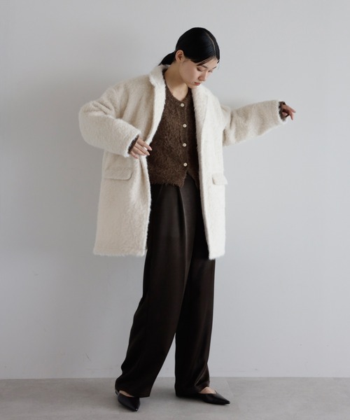 VEGUM SHAGGY JACKET COAT シャギージャケット ジャケット・アウター VEQUM SHAGGY JACKET COAT VEQUM】SHAGGY JACKET