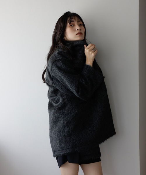セール】shaggy jacket coat / シャギージャコット（その他アウター