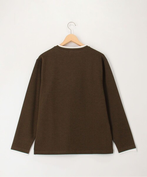NOLLEY'S LIGHT(ノーリーズライト)の「メランジカノコロールネック ロンT(Tシャツ/カットソー・メンズ・オリーブ/ボルドー/グレー/ダークネイビー・L/M)」の16枚目の写真