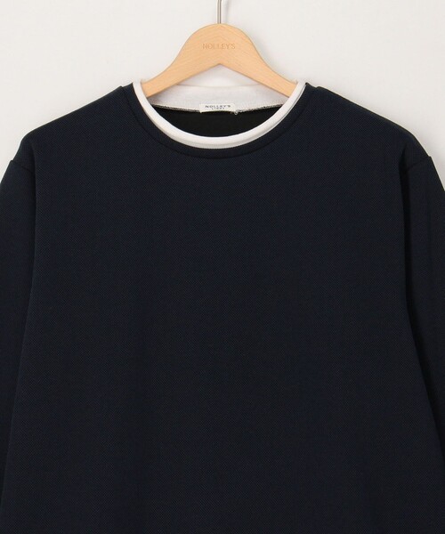 NOLLEY'S LIGHT(ノーリーズライト)の「メランジカノコロールネック ロンT(Tシャツ/カットソー・メンズ・オリーブ/ボルドー/グレー/ダークネイビー・L/M)」の11枚目の写真
