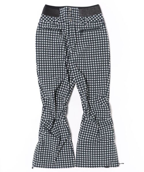ROXY（ロキシー）の「RISING HIGH PT /ロキシースキニースキースノーボードパンツ（その他パンツ・レディース・ホワイト/ブラック/ブラック系その他・MEDIUM/LARGE/SMALL/X-SMALL）」の2枚目の写真