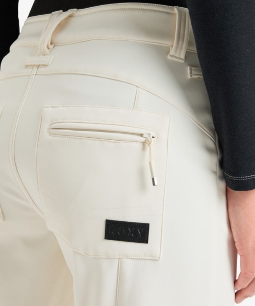 ROXY（ロキシー）の「RISING HIGH PT /ロキシースキニースキースノーボードパンツ（その他パンツ・レディース・ホワイト/ブラック/ブラック系その他・MEDIUM/LARGE/SMALL/X-SMALL）」の9枚目の写真