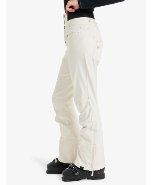 ROXY（ロキシー）の「RISING HIGH PT /ロキシースキニースキースノーボードパンツ（その他パンツ・レディース・ホワイト/ブラック/ブラック系その他・MEDIUM/LARGE/SMALL/X-SMALL）」の5枚目の写真