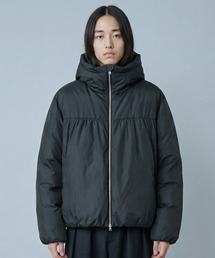 rehacer（レアセル）の「rehacer : Drape Gather Dolman Jacket / ドレープ ギャザー ドルマン ジャケット（ダウンジャケット/コート）」