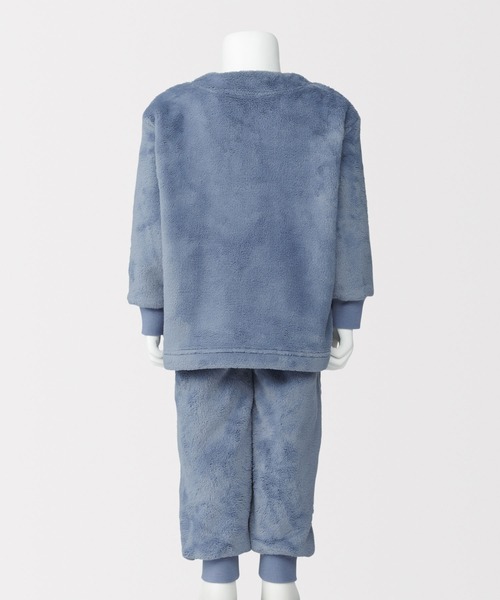 無印良品（ムジルシリョウヒン）の「ベビー　着る毛布　腹巻付きお着替えパジャマ（ルームウェア/パジャマ・キッズ・ピンク/ブルー系/ブラウン系・100-110/80-90）」の13枚目の写真